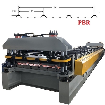 แผง PBR แผง Max Rib แผง Ag เครื่องรีดแผ่นหลังคาเหล็ก