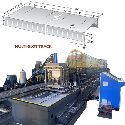 เครื่องทําสล็อตหลายสล็อต Track ด้วยสต๊อดธรรมดาและเครื่องทําโปรไฟล์สล็อตสําหรับแคนาดา