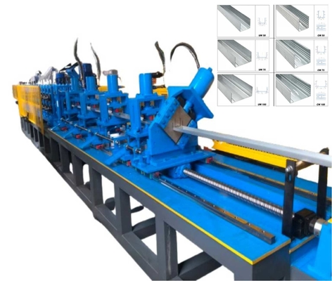 อัตโนมัติความเร็วสูง Drywall Track Rolling เครื่องปั้น