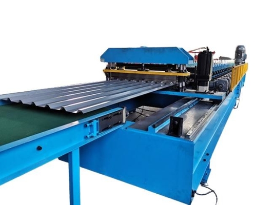เครื่องปรับเปลี่ยนความเร็วสูง Trapezoidal Roof Roll Forming Machine