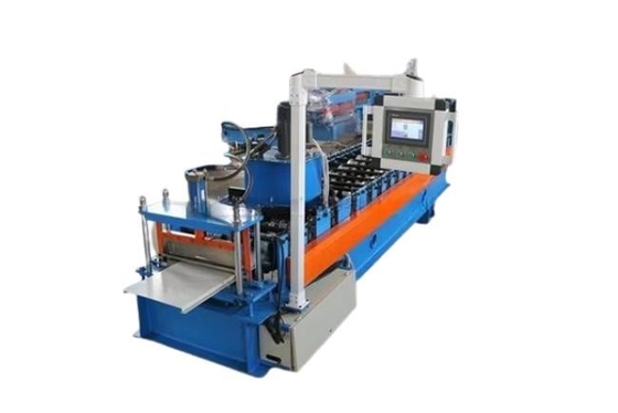 เครื่องกํากับผนังโลหะและโปรไฟล์ Soffit Roll Forming สําหรับผลิตภัณฑ์ปลายเรียบและสวยงาม