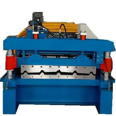 กล่องโลหะ โปรไฟล์หลังคาแผ่นม้วนเครื่องปั้น PLC ควบคุม