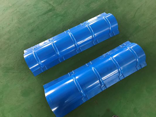 4kw เครื่องปรับปรุง Ridge Cap Roll ที่มีประสิทธิภาพสูง สําหรับระบบหลังคาที่ไม่มีรอยต่อ
