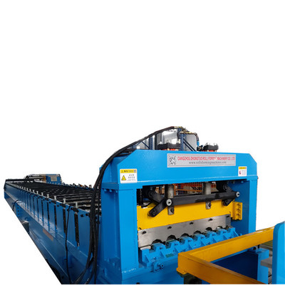 1.5′′ แบบ B Roof Deck Roof Deck Floor Decking Roll Forming Machine อุปกรณ์ที่ใช้ในการปรับปรุงกระดาษ