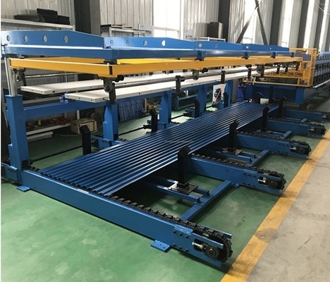 อุตสาหกรรม Double Deck Roll Forming Machine สําหรับการสนับสนุนโครงสร้างและประสิทธิภาพที่เพิ่มขึ้น