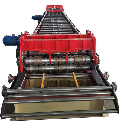 เครื่องปรับปรุงม้วนหลังคาโลหะประสิทธิภาพสูง มีพลังงานมอเตอร์หลัก 3x11kw