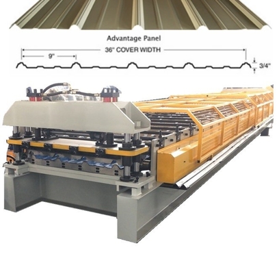 R Panel และ Ag Panel Cold Roll Forming Machine ความเร็วสูง