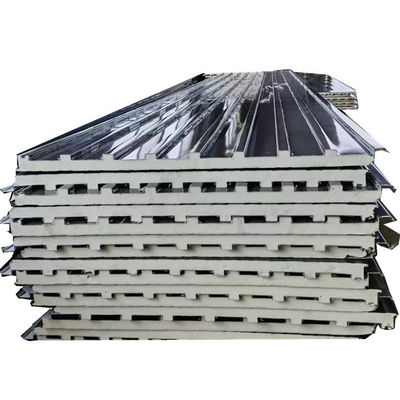 อลูมิเนียมสลัด PIR ปกปิดผนังใหญ่ แผ่น Rolling การสร้างเครื่อง