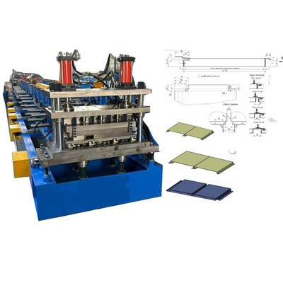 เครื่องทําแผ่นแผ่นผนังผนังโลหะ