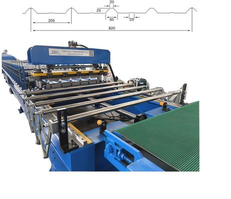 ความเร็วสูงและอัตโนมัติเครื่องทําแผ่นหลังคาโลหะ