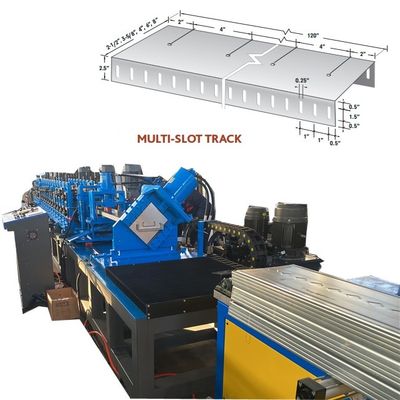 MULTI-SLOT TRACK profile rolling forming machine 