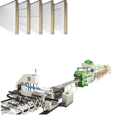 สายการผลิตประตูโรงรถแบบแบ่งส่วน PU อัตโนมัติ